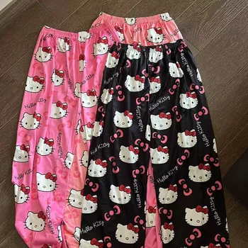 Nouveau pantalon de pyjama Y2K Hello Kitty Spider-Man