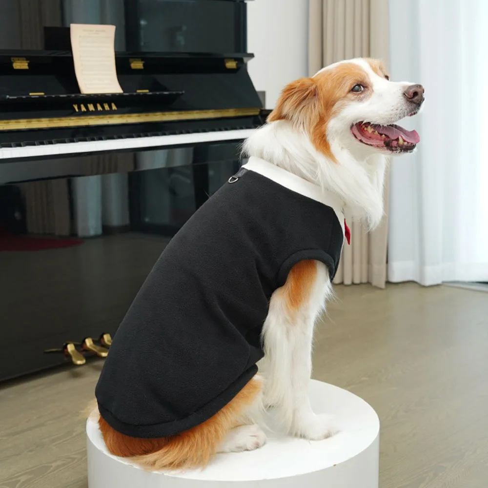 Large Dog Tuxedo Sweater 5