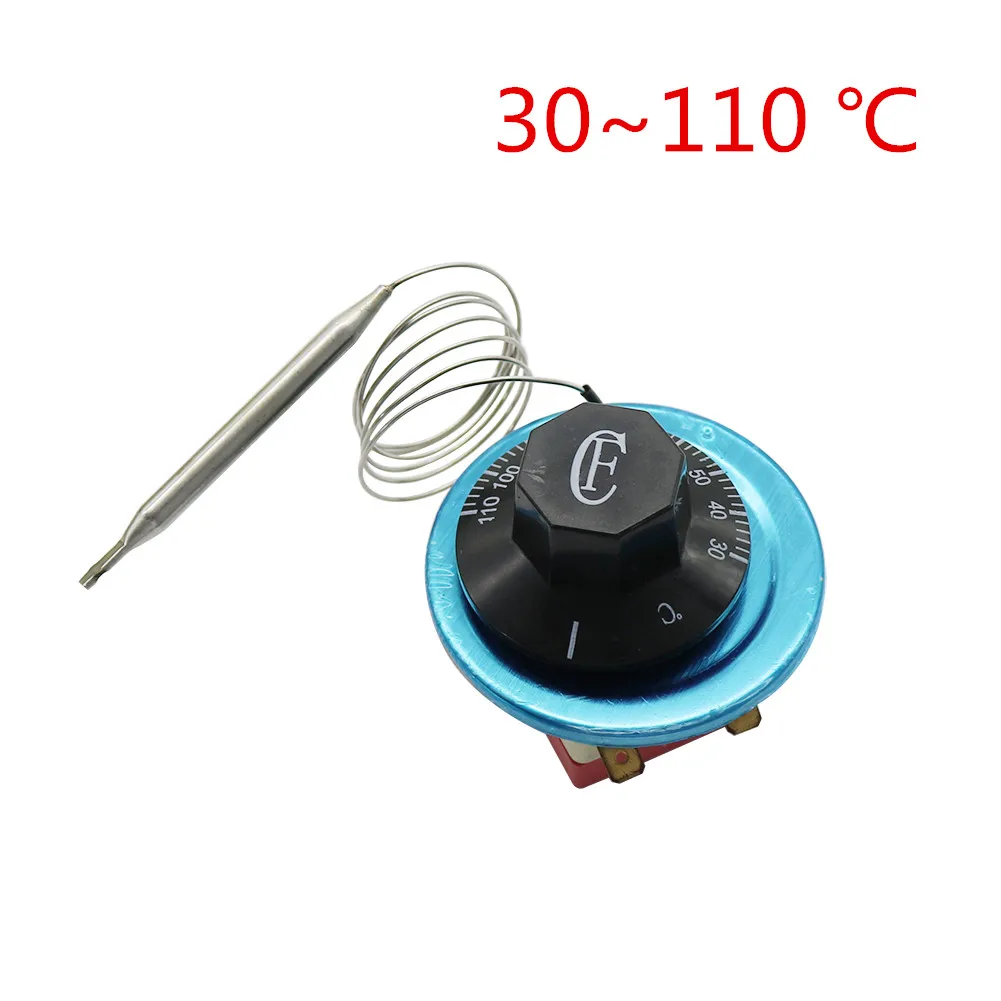 Керамическое основание 30-110/50-300/по Цельсию, механический регулируемый термостат, водонагреватель, переключатель температуры для электрической духовки, 1 шт.