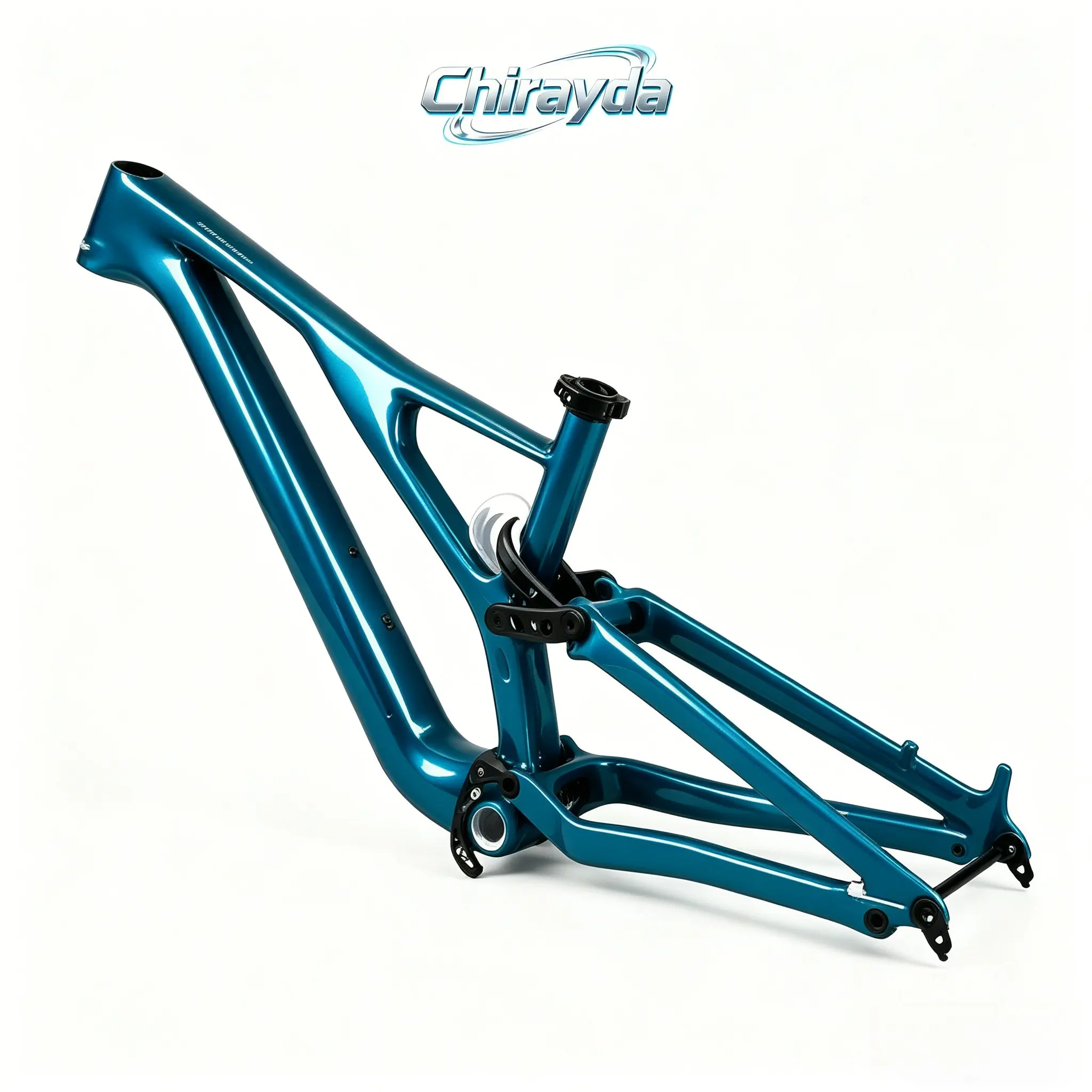치라이다 풀 서스펜션 카본 산악자전거 프레임 29er BSA 쓰루 액슬 148x12mm 혼합 타이어 26인치 MTB T1100 토레이 카본 프레임