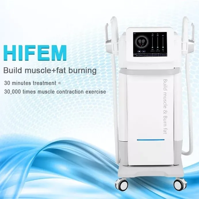 4 In 1 Ems Muscles Stimulate Body Slimming Machine 5000w 10 Tesla High Energy Abdominal Buttocks