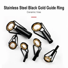 

Fishing Rod Tips Stainless Steel Heavy Duty Ceramic Fishing Pole Ring Guides Fishing Accessories Tackles 1.5mm/1.6mm/1.7mm/1.8mm