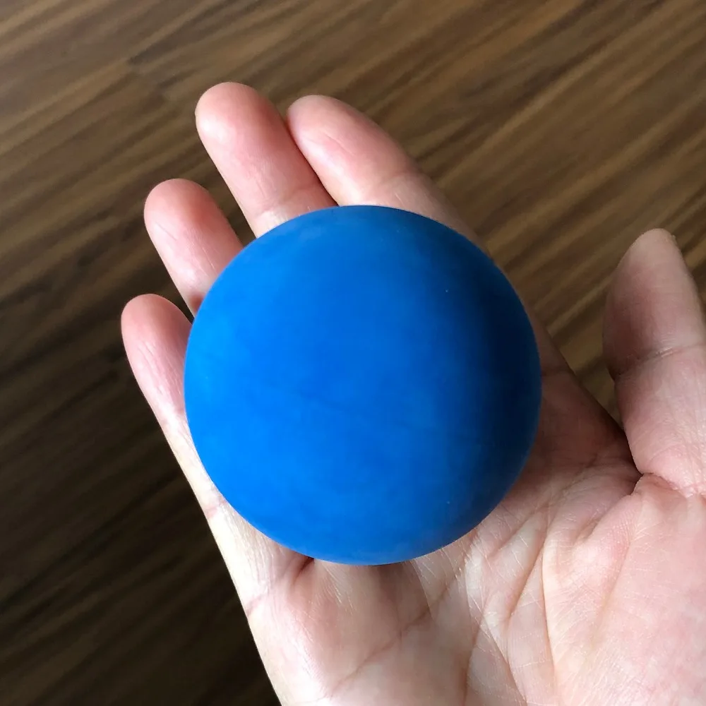 5.5cm Racquet Ball Squash Low Speed Rubber Hollow Ball Training Competition Thickness 5mm High Elasticity Random Color 12pcs/lot