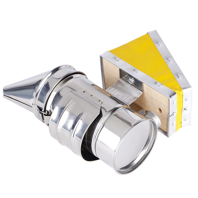 Rozsdamentes Acél Mini Méh Dohányos Gyermekek Méhész Eszköz Füstbombák Méhészkészletekhez - Image 4