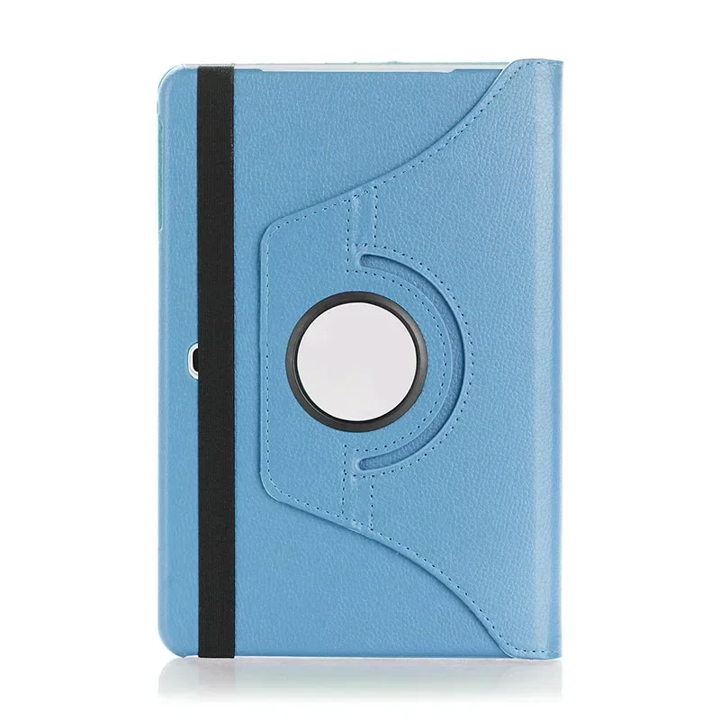 360 Degree Rotating PU Leather Flip Stand Smart Tablet Cover Shell