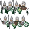 Military Building Blocks Solider Figures Movie Science Fiction Series Weapons Shield Knight Toys Gifts Medieval Mini Bricks MOC 3