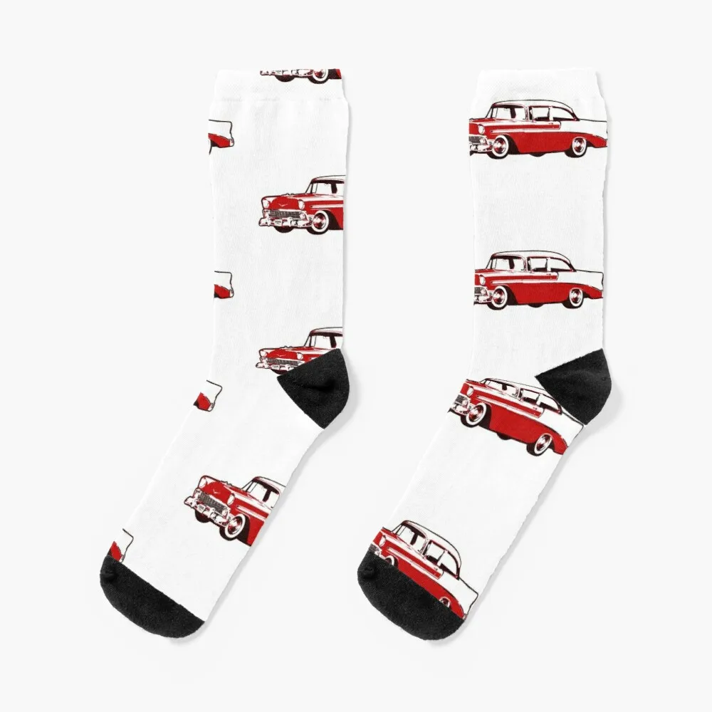 

Red 1956 CBA Socks Luxury Socks