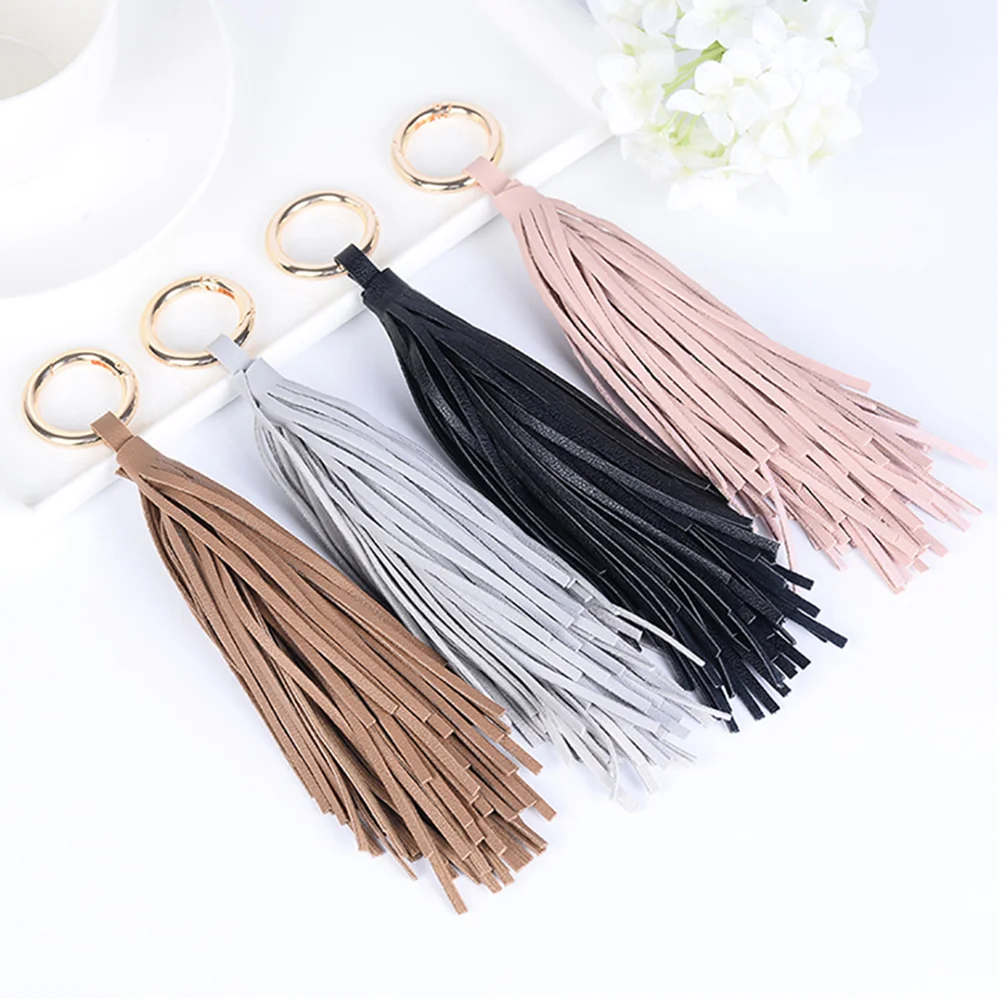 

Rearview Mirror Women's Pendants for Women's Cars Boho Decor Tassel Keychain