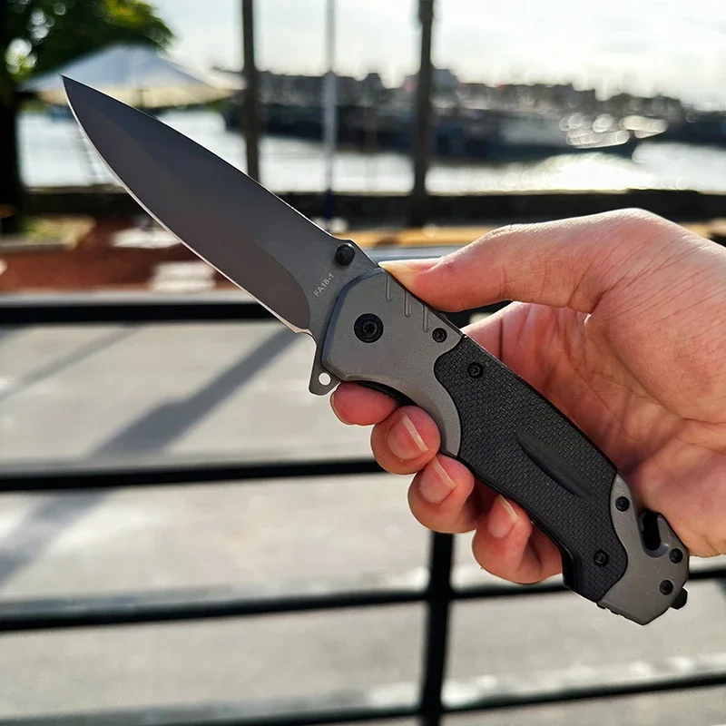 Tactical Folding Pocket Knife for Men Self Defense Survival Hunting