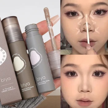 Face Brighten Liquid Bronzer Contouring Makeup Waterproof Nose Shadow Contour Lasting Natural Concealer Highlighter Cosmetics