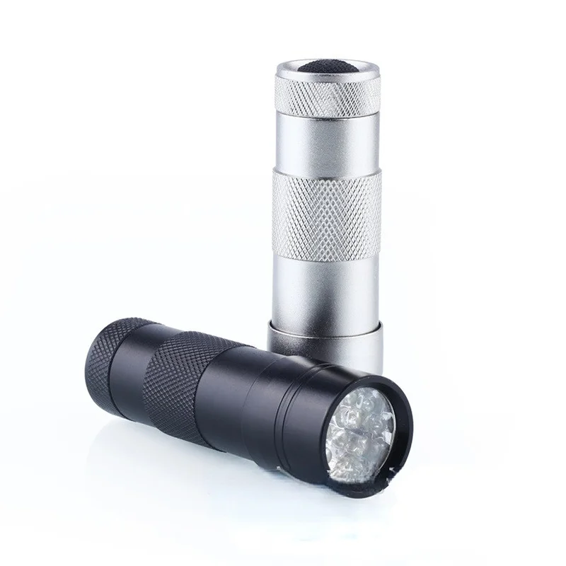 

Aluminum Alloy Money Detector Lamp Small Portable Violet Fluorescent Uv Ultraviolet Detection Flashlight