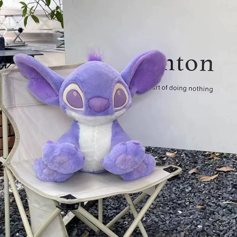 Disney Kawaii Purple Stitch Doll Plush Toy Taro Color Stitch Doll Doll Pillow Cushion Toy Birthday Gift for Friends Wholesale gerda taro inventing robert capa