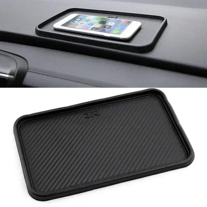 Universal Car Dashboard Non Slip Grip Sticky Pad Phone Holder Mat Anti-skid Silicone Mat Car Interior Accessories 1 Pcs