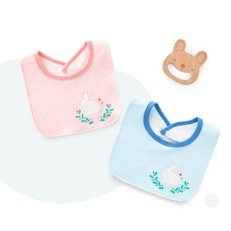 

Baby U-shaped Bib Saliva Towel Pure Cotton Bib for Baby Boys and Girls Cute Anti-vomiting Milk Leakage Easy To Clean Thin