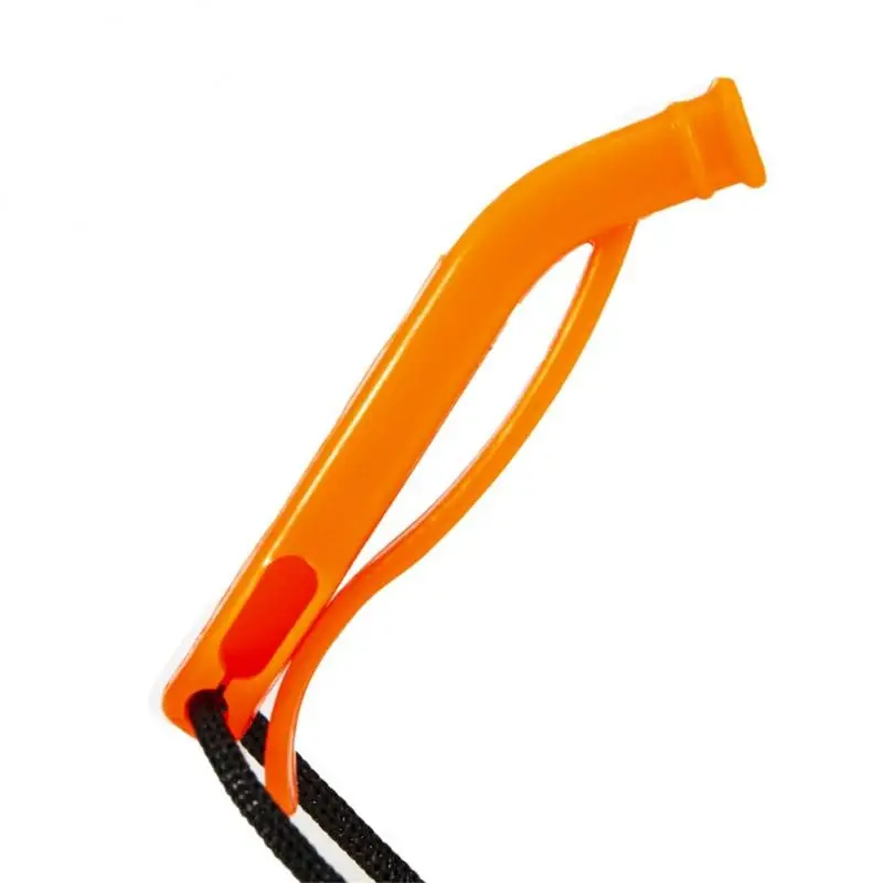 1 2 3pcs Outdoor Survival Whistle Double Pipe Unobstructed Sound Camping Hiking Match Training Multi-purpose Portable Whistle survival whistle