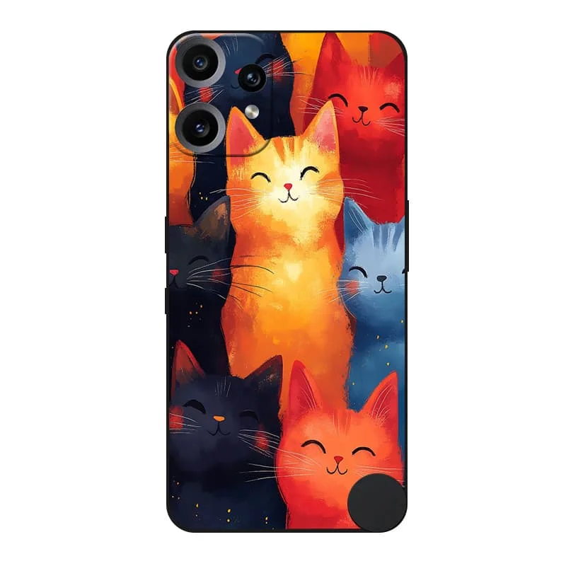 Sleek Black Silicone TPU Protective Bumper Case
