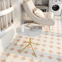 Modern Style Pvc Leather Carpets  Living Room Balcony Large Area Rugs Kitchen Oil-proof and Anti-fouling Carpet Scrubable Rug 1