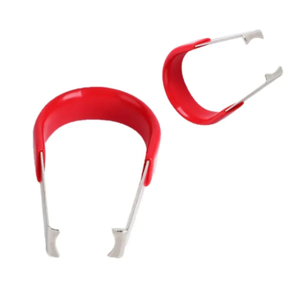1 Pcs Car Wheels Bolt Cap Removal Tool Auto Wheel Nut Bolt Covers Cap Removerr Tool Key Tweezers Metal Red Color wheel bolt nut extractor