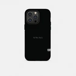 Justin Bieber SWAG Glossy HD Double - Layer Phone Case - iPhone 15 Plus (WHITE02)