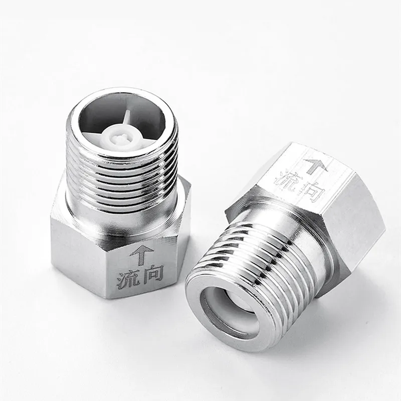Ball Valve 1Pcs Male Female Thread Brass Check Valve 1/2" 3/4" 1 BSP One Way Non-return Valve for Water Tank Water Heater Toilet Pipe