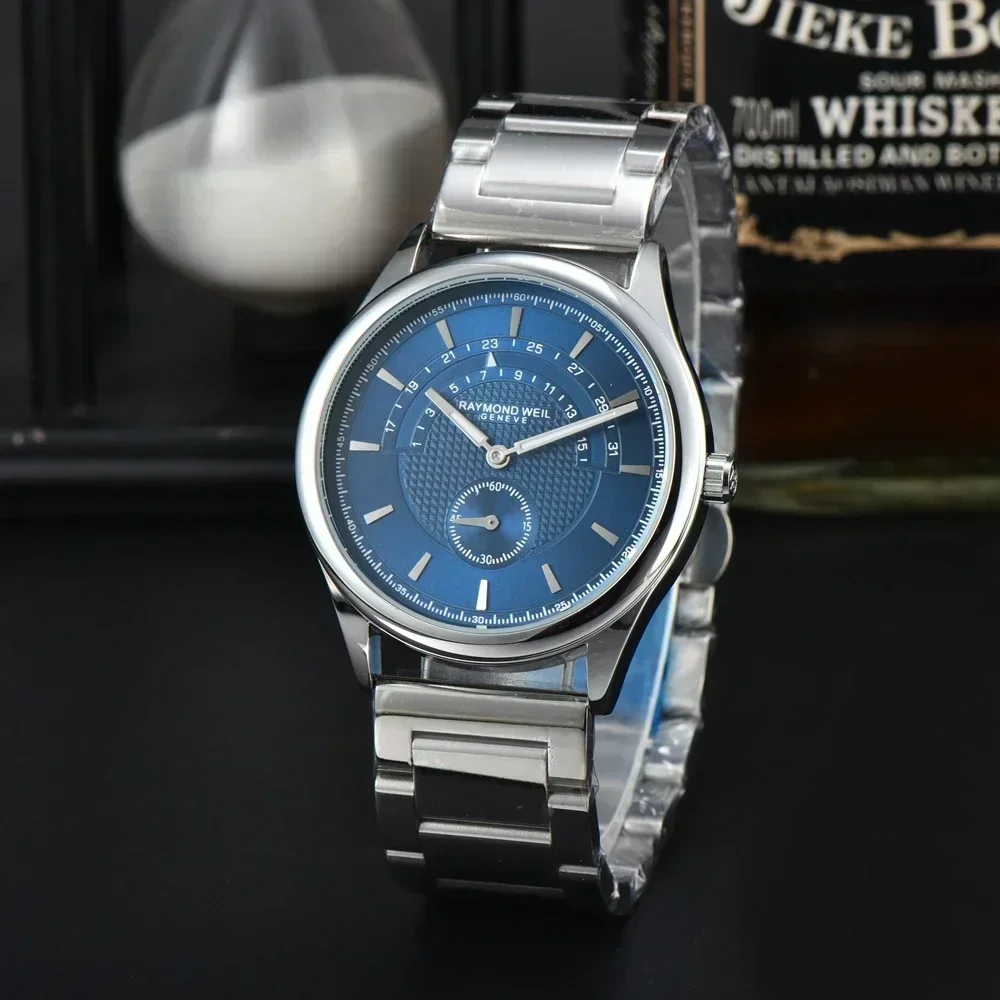 

Мужские кварцевые часы с хронографом, в деловом стиле