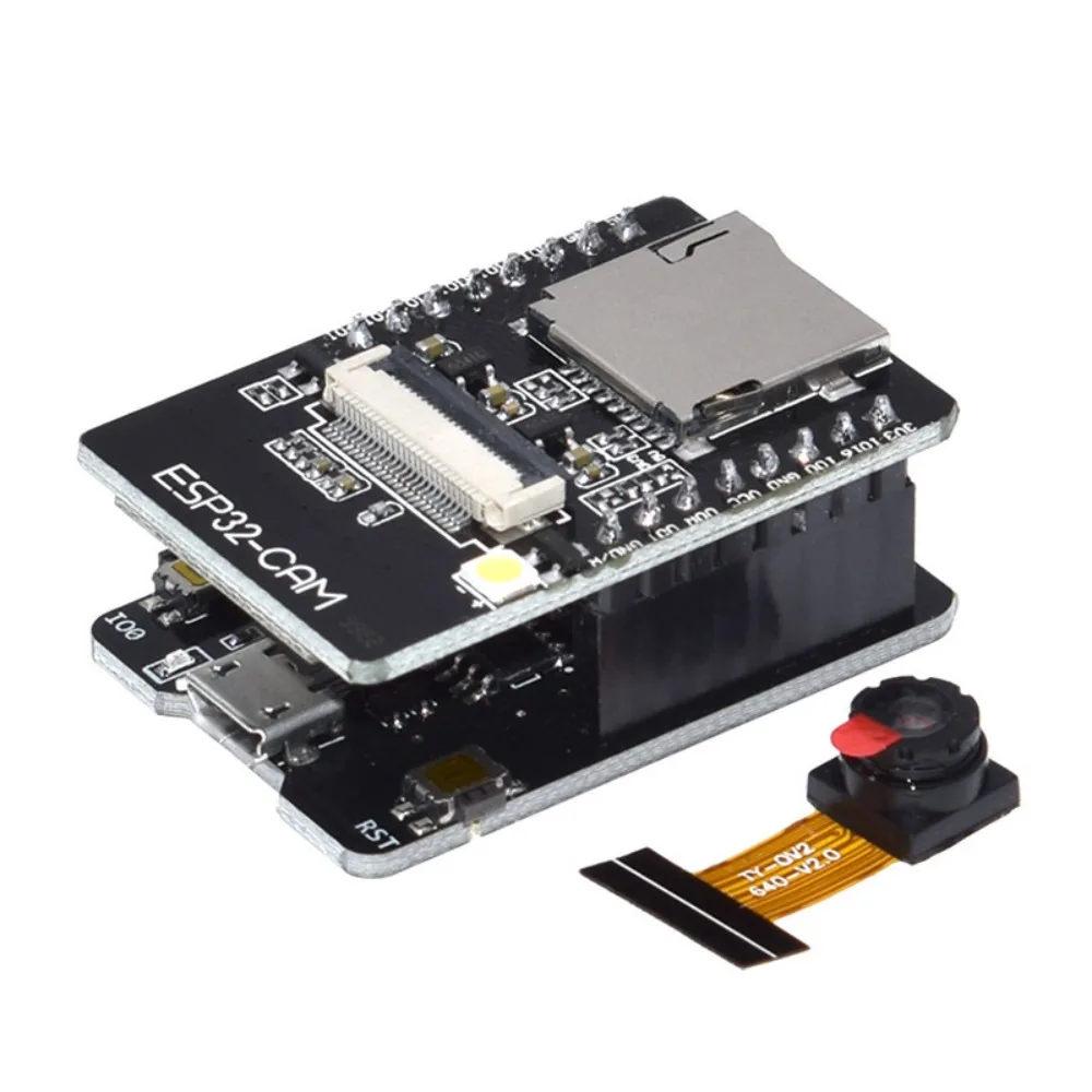 รูปสินค้า บอร์ดพัฒนา ESP32-CAM พร้อมกล้อง OV2640 Wi-Fi Bluetooth