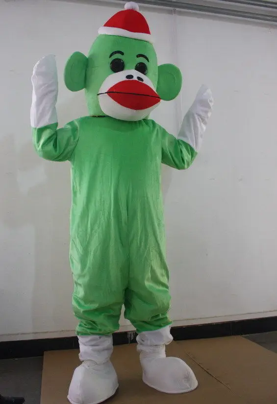 

New Adult Character Monkey Mascot Costume Halloween Christmas Dress Full Body Props Outfit Mascot Costume