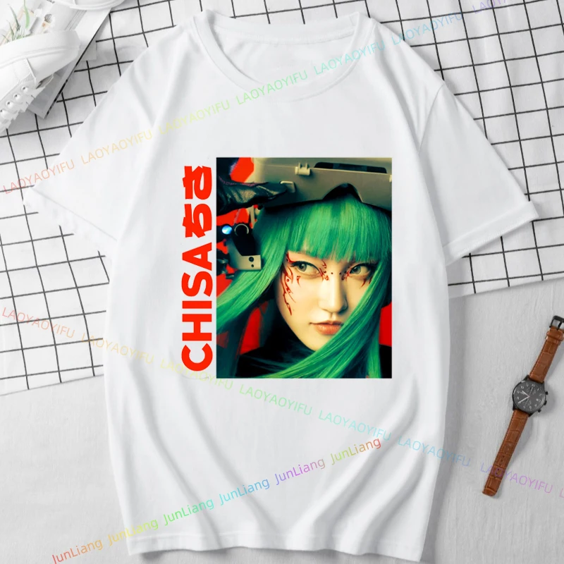 Xg jurin kpop-男性用の美的衣類,ユニセックスTシャツ,ストリート