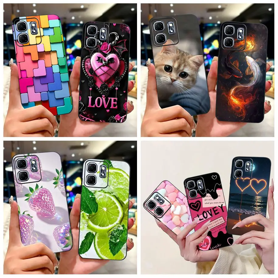 Shockproof Silicone Soft Black Case Cover
