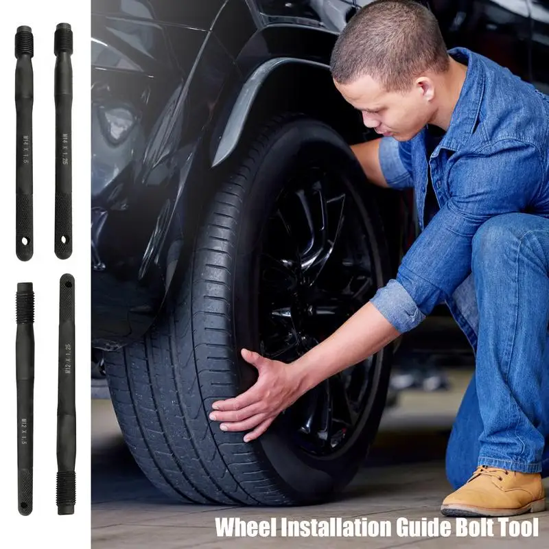 

Wheel Hanger Alignment Pin Precision Locating Anti Slip Automotive Mechanic Tool Wheel Lug Bolt Guide Tool Alignment Pins