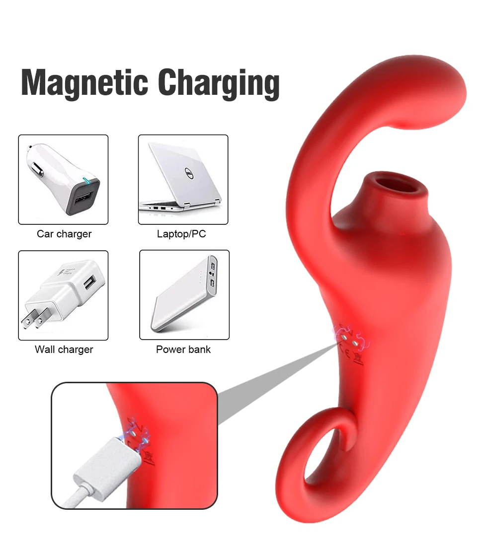 Clitoral Vibrator with Tongue Beat Stimulation