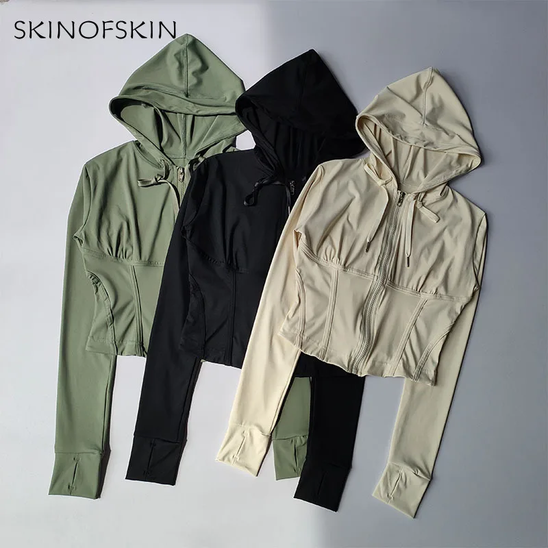 Sports Jacket Women's Outdoor Running Yoga Suit