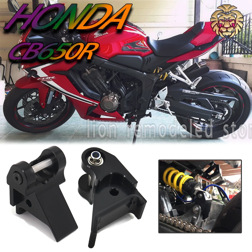 

FOR HONDA CBR650R CB650R CB650F CBR650F 2014 2015 2016 2017 2018 2019 2020 2021 2022 2023 accessories Shock absorber booster CNC