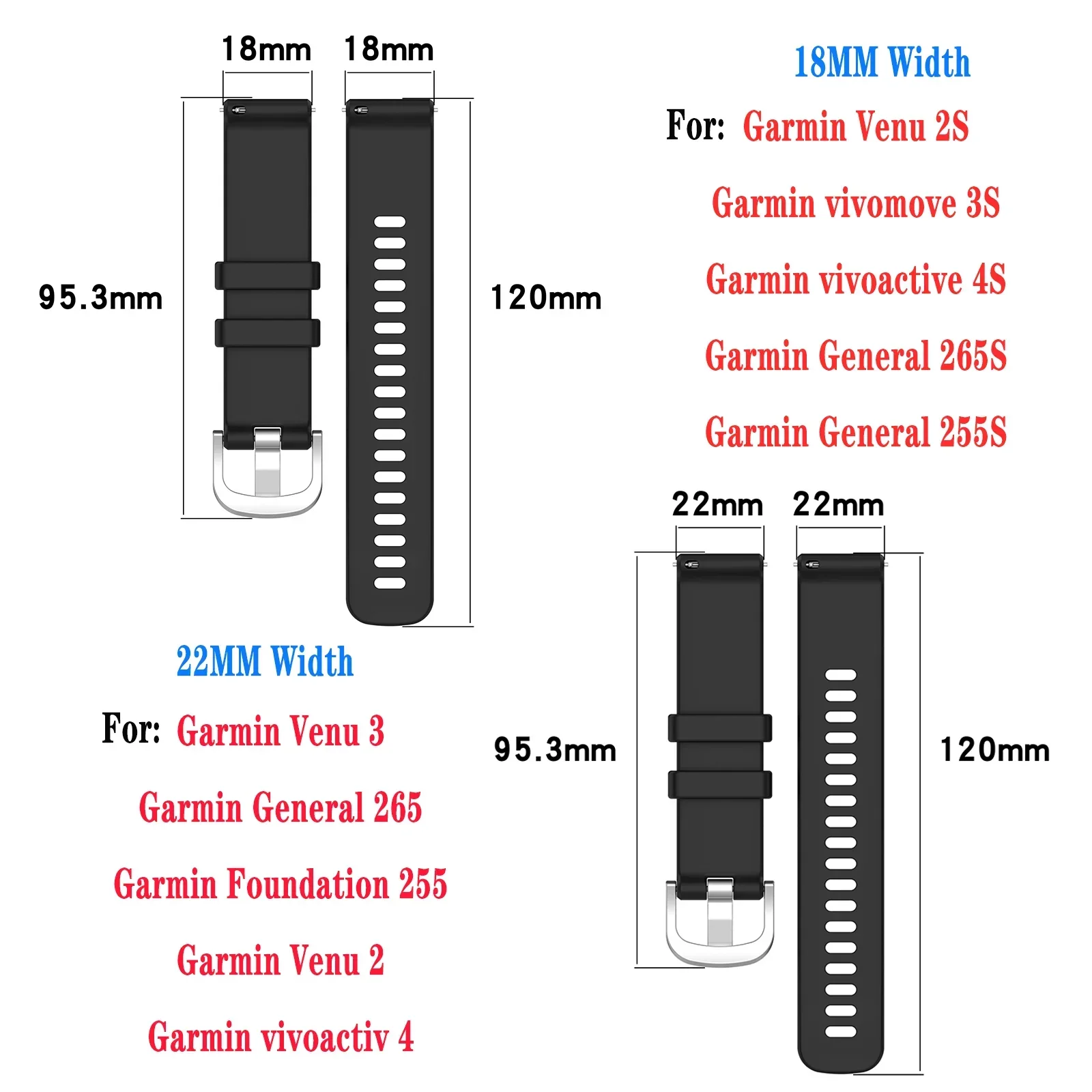 Silicone Sport Strap Wristband Accessory