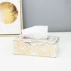 Gold Grain Ceramic Cylinder Tank Airtight Storage Jar General Jar Vase Tissue Box Ceramic Handicraft Ornaments Vintage Bottle 3