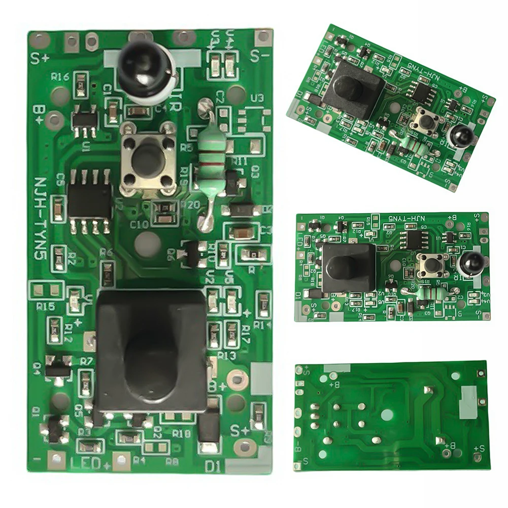 3.7V Boost 24V 31VSolar Lamp String Control Board DIY Solar String Light Controller Circuit Switch Module With Switch