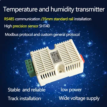 XY-MD02 Modulo sensore di rilevamento trasmettitore di temperatura e umidità Modbus SHT40 Sensore di temperatura Segnale RS485 analogico