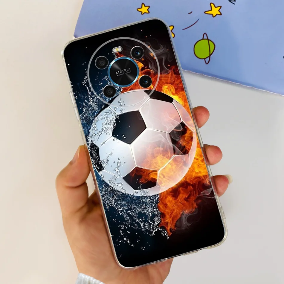 Elegant Printing Soft Silicone Clear TPU Protective Phone Case