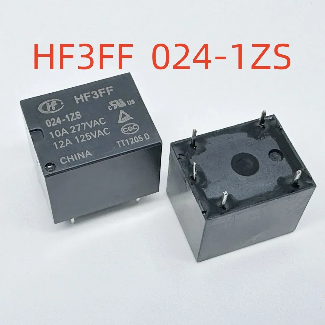 New HF3FF 005/012/024/-1ZS/1ZST/1ZTF/(382) (T7C-5V/12V/24V) Relay 5pins