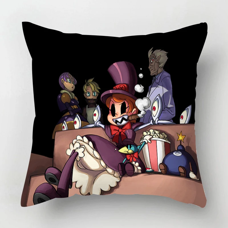 

Наволочки для подушек Skullgirls, роскошные декоративные наволочки для дивана, наволочки для подушек, наволочки, обнимашки, домашний текстиль