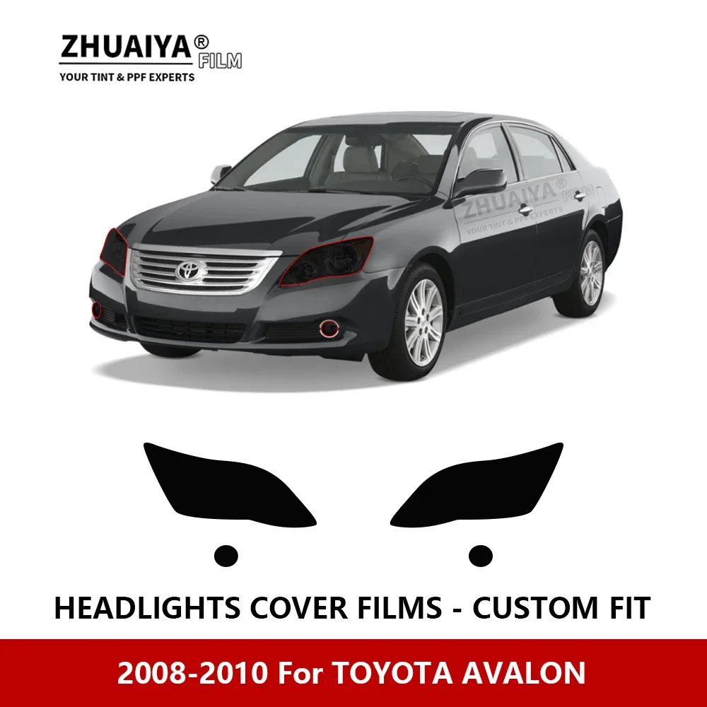 

For TOYOTA AVALON 2008-2010 Car Exterior Headlight Anti-scratch PPF precut Protective film Repair film Car stickers Accessories