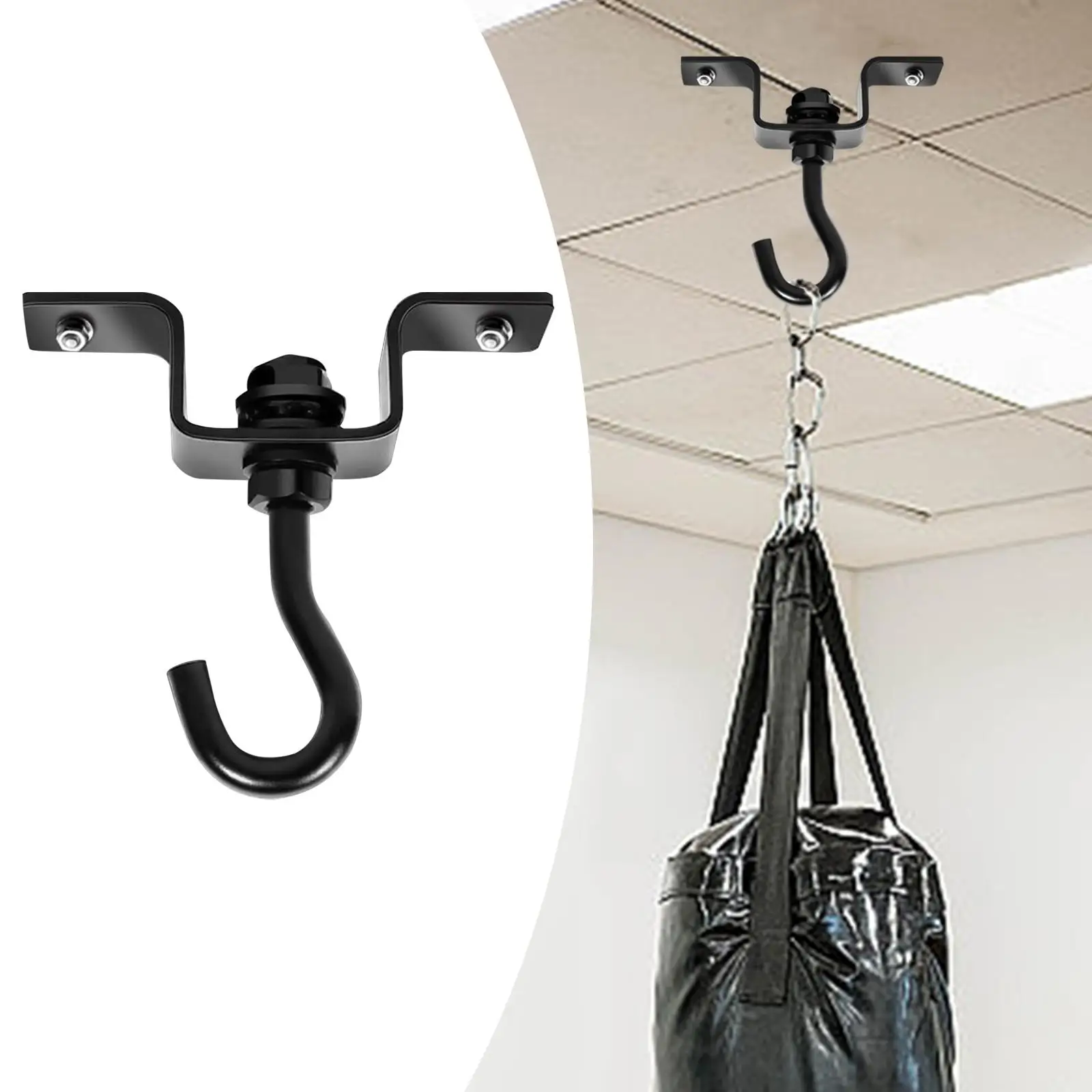 Wall Mount Heavy Bag Hanger Multifunctional Rack Iron Punching Bag Bracket for Mma Fitness Training Boxing Kick Boxing Muay Thai Wall Mount Heavy Bag Hanger Multifunctional Rack Iron Punching Bag Bracket for Mma Fitness Training Boxing Kick Boxing Muay Thai