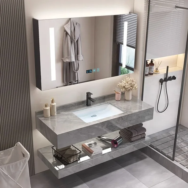 Marble Gary Bathroom Sink Vanities