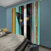 2pc,  Drapes black cat Versatile 100% Polyester,Without Electricity Versatile Applies to Living Room, Outdoor Decor 6