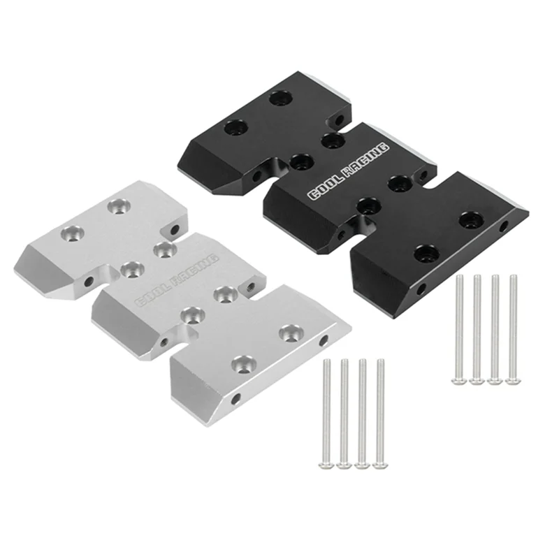 AEE1-2X LCG 중력 중심 아래 1/10 RC 크롤러 축 SCX10 I II III Capra,1 용 금속 변환 스키드 플레이트