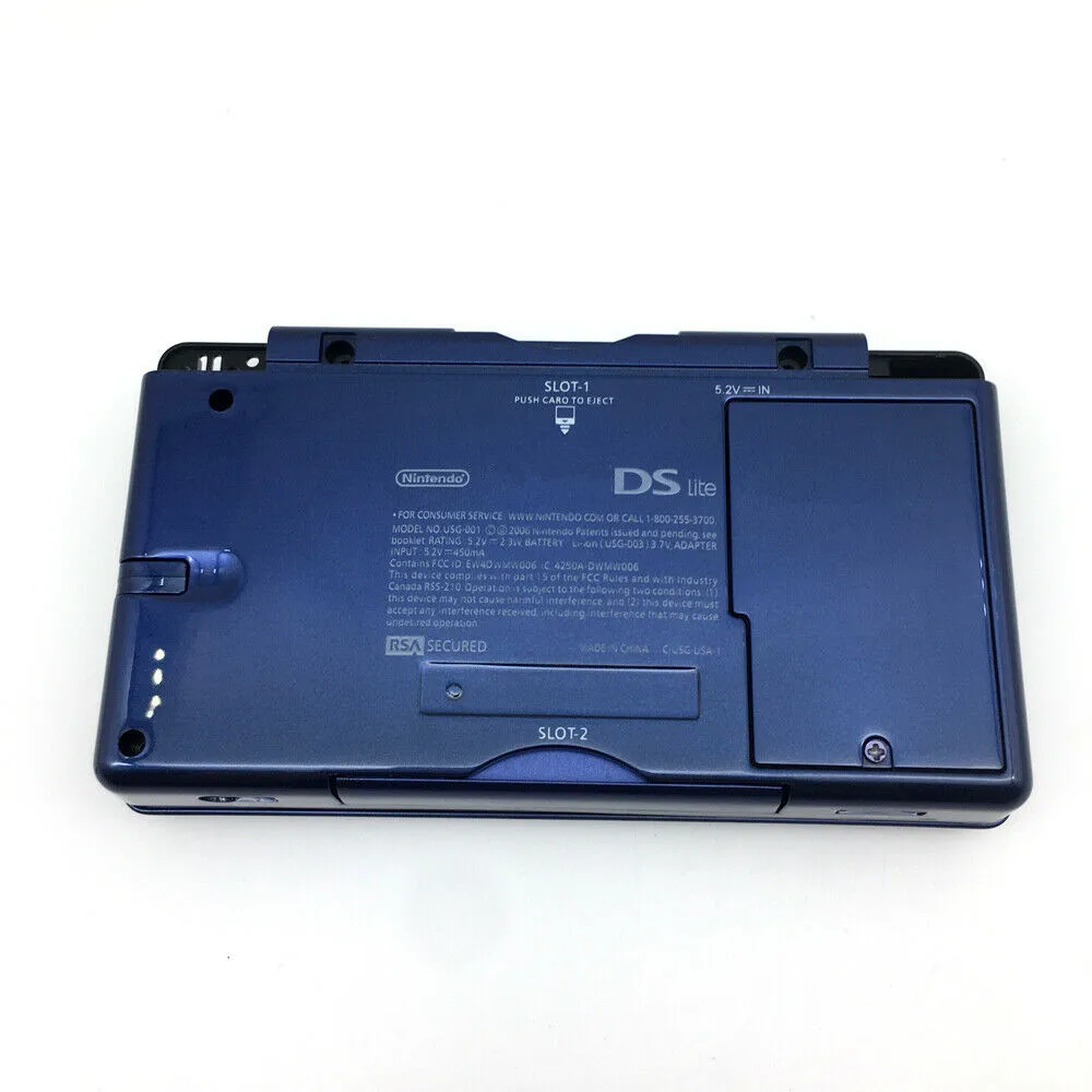 Replacement Blue Full Housing Shell Case Buttons + Screwdriver Tool Kit For DS Lite NDSL Shell