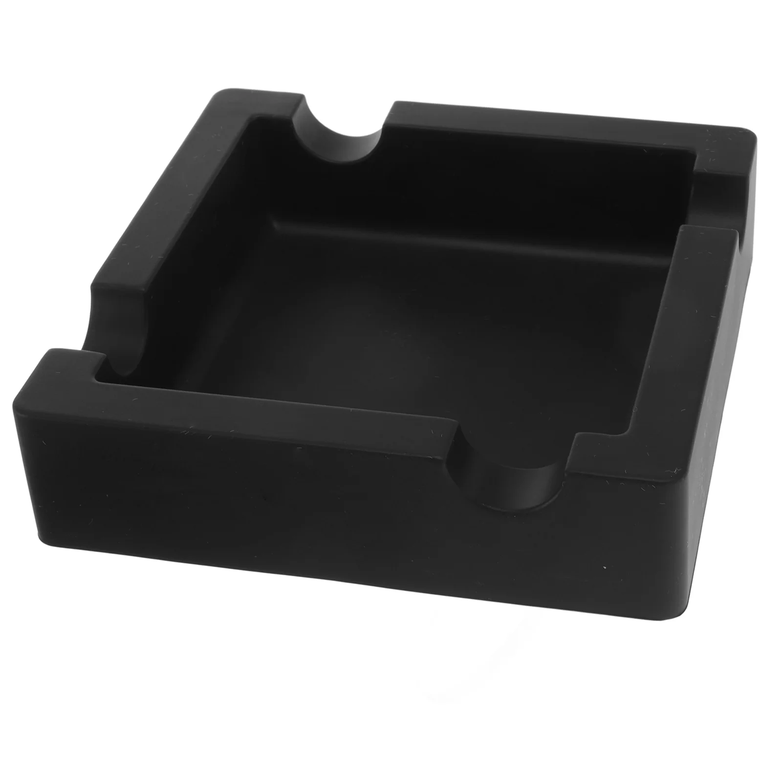

Ashtray Black Cigarette Butt Container Silicone Anti-fall Ashes Holder Accessory Silica Gel