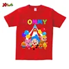 Matching Family Outfits Party Plim Shirt Summer Matching Outfits Beach TShirt Children Toddler T Shirts Mommy Clothes Daddy Baby 4