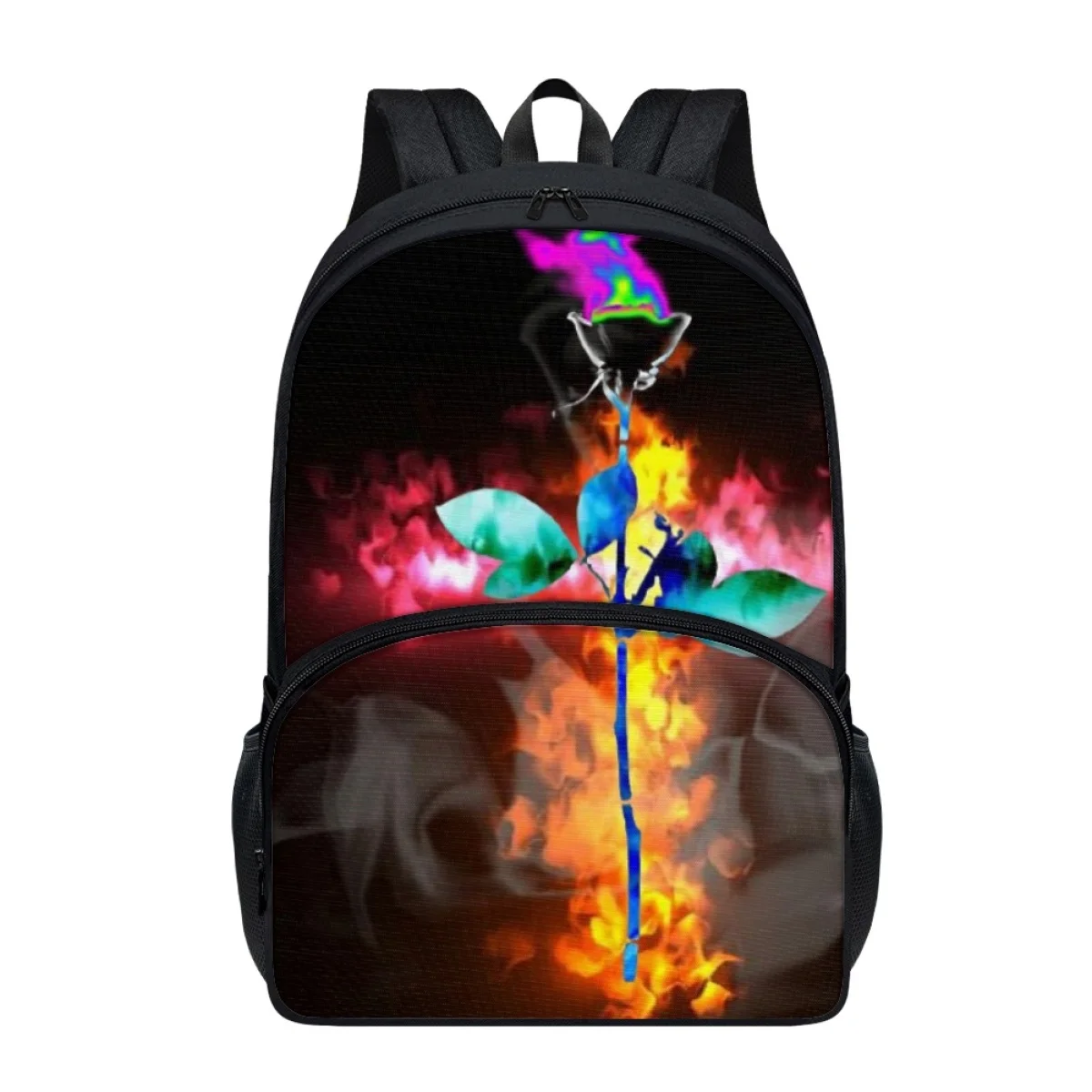 FORUDESIGNS Depeches Band Mode Design Backpacks Stylish Utility Bookbags Student Lightweight Rucksack Travel Sports 17 Inch
