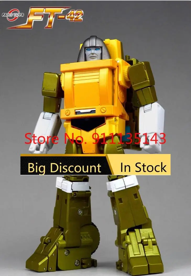 Fanstoys Ft-42 Ft42 Brawn Hunk 2023 Second Ver 3Rd Party Action Figure Toy In Stock